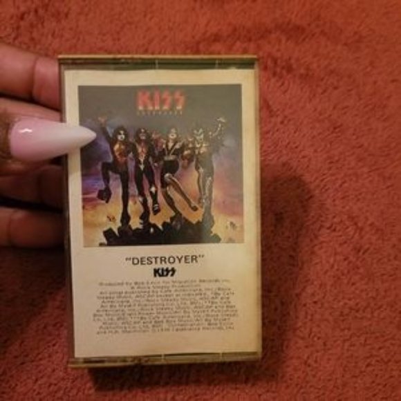 Vintage Kiss Destroyer cassette